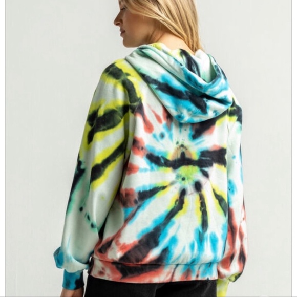🔆VOLCOM🔆TIE DYE HOODIE SWEATSHIRT - Picture 8 of 11